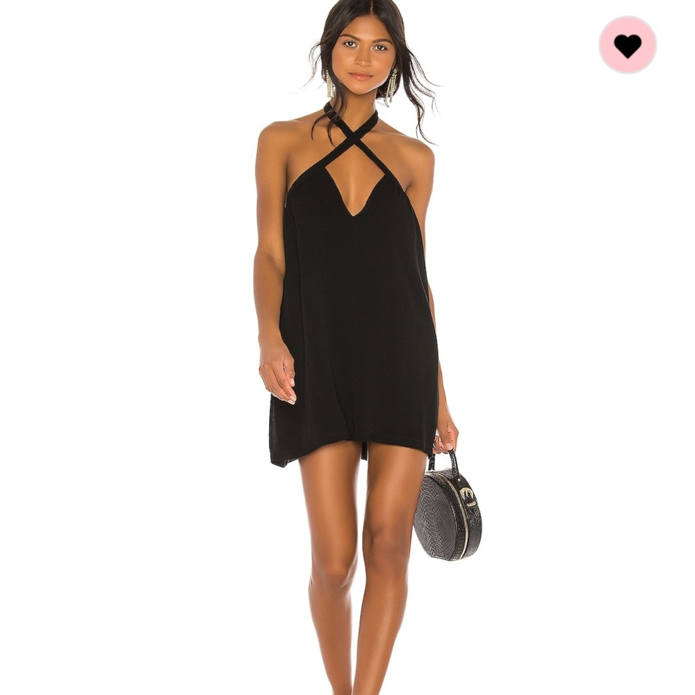 Superdown Black Trina Shift Dress